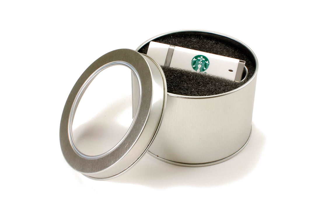 Caixa de Metal Expositora redonda