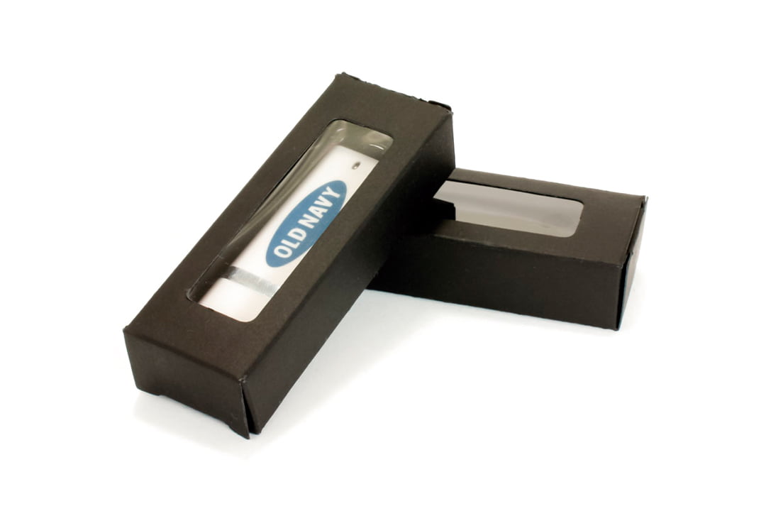 Embalagem com Display de cartão preto