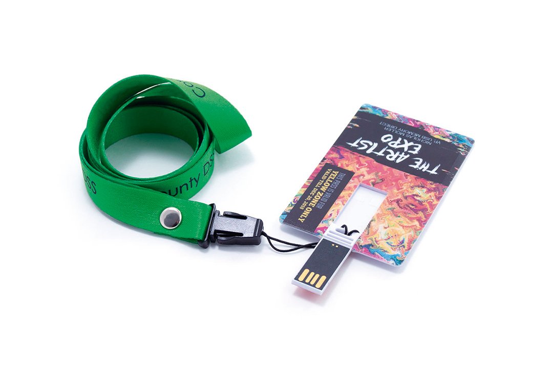 Porta-chaves com Fita Lanyard