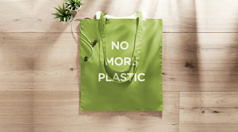 Sacos personalizados em algodão