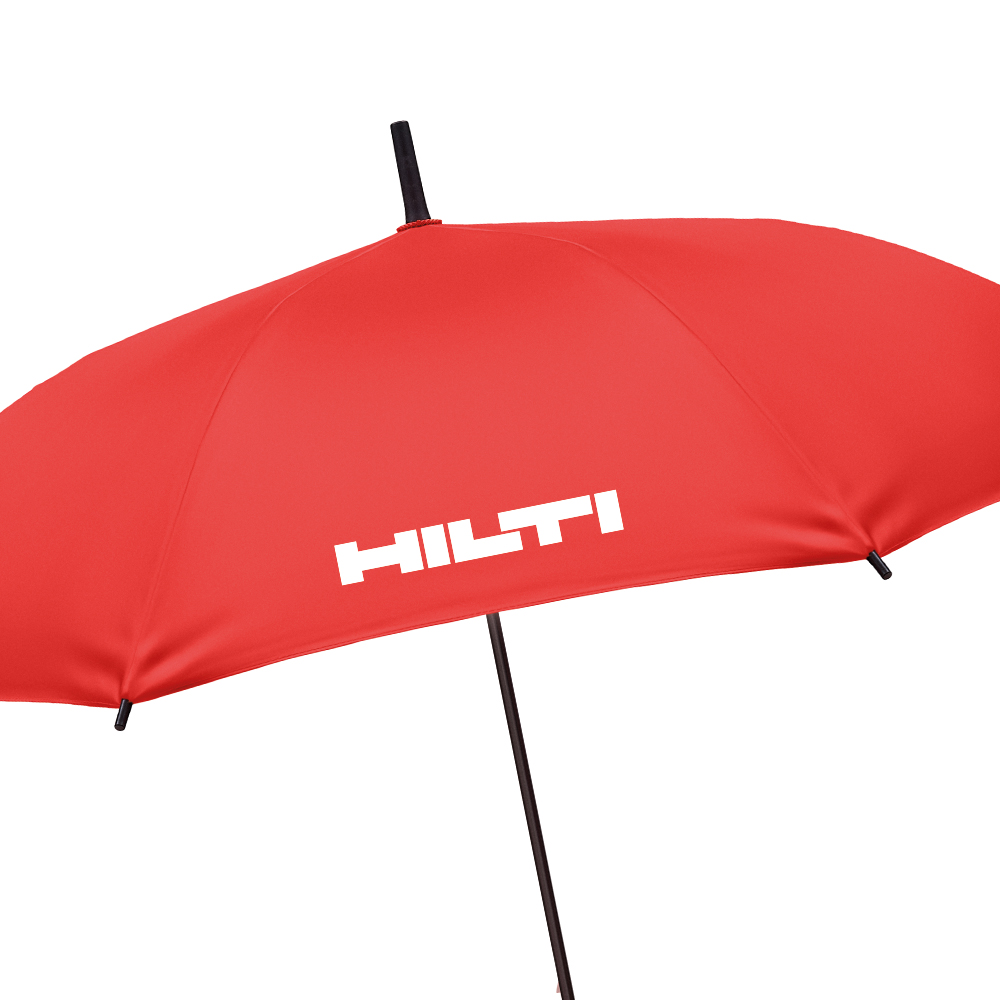 Close-up de logótipo impresso em tecido pongee.